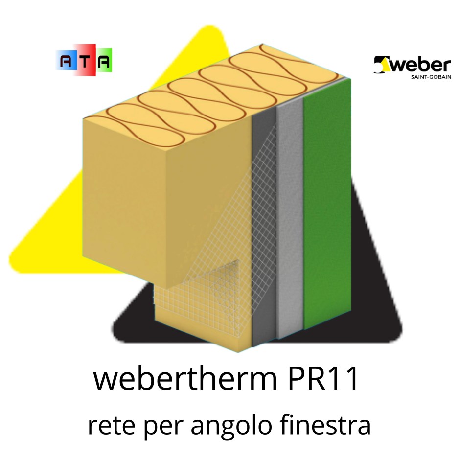 Weber Webertherm PR11 rete di rinforzo angolare per le finestre