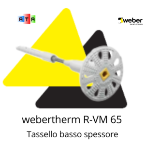 Weber webertherm R-VM 65 tassello per cappotto Weber webertherm R-VM 65 tassello per cappotto