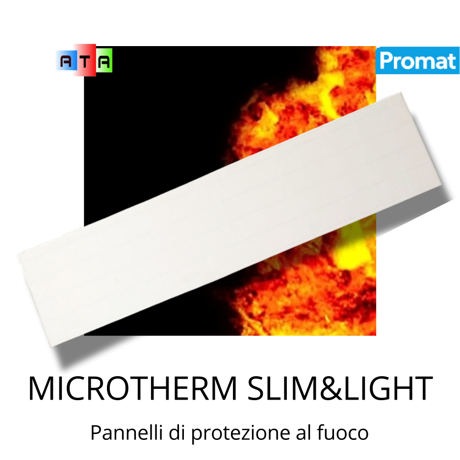 PROMAT MICROTHERM SLIM&LIGHT Pannelli di protezione al fuoco in microporoso