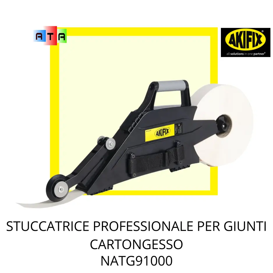 AKIFIX NATG91000 STUCCATRICE PROFESSIONALE PER GIUNTI CARTONGESSO 1